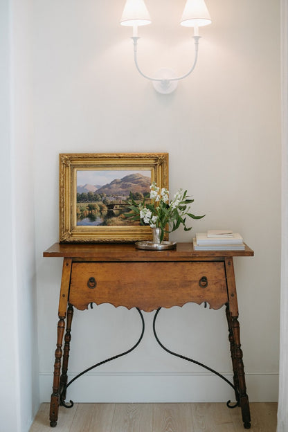 Round Silver Tray