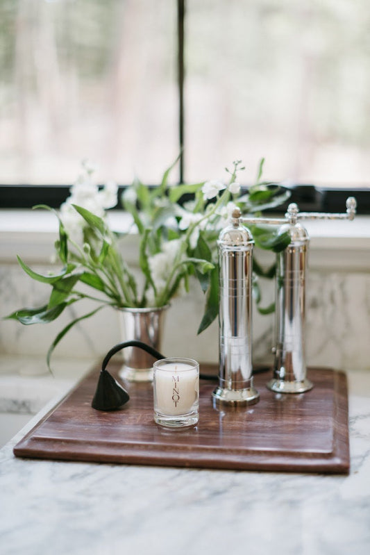 Red Marble Tray - IDYLL MANOR
