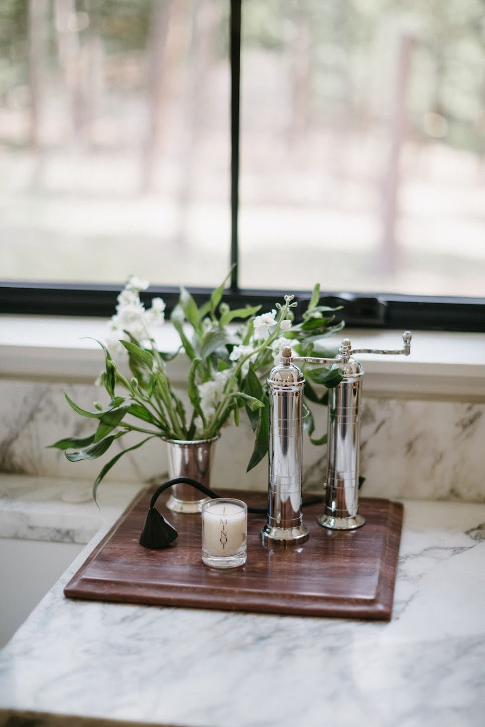 Chrome Salt + Pepper Grinders - IDYLL MANOR