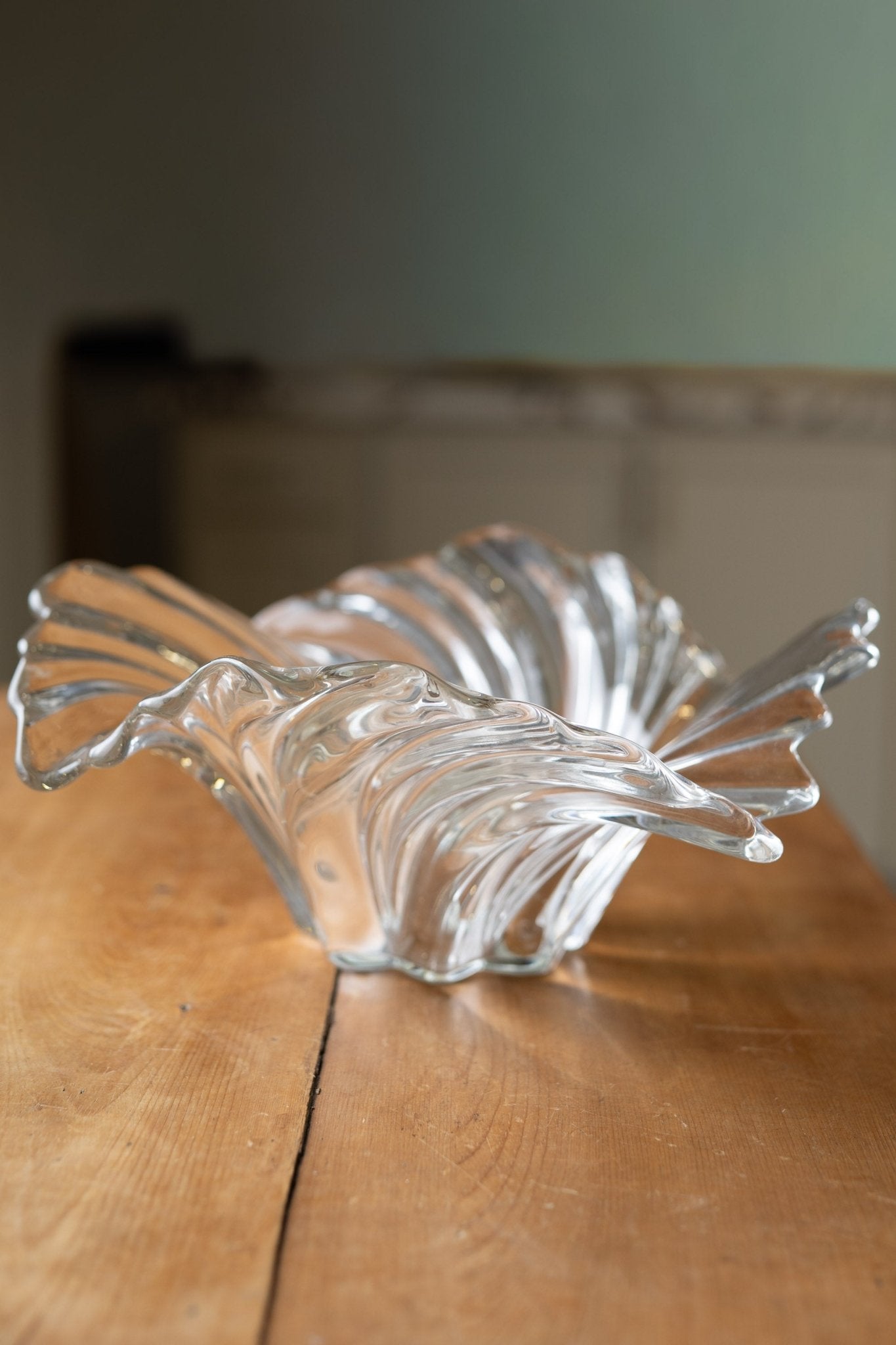 Vintage Crystal Bowl - IDYLL MANOR