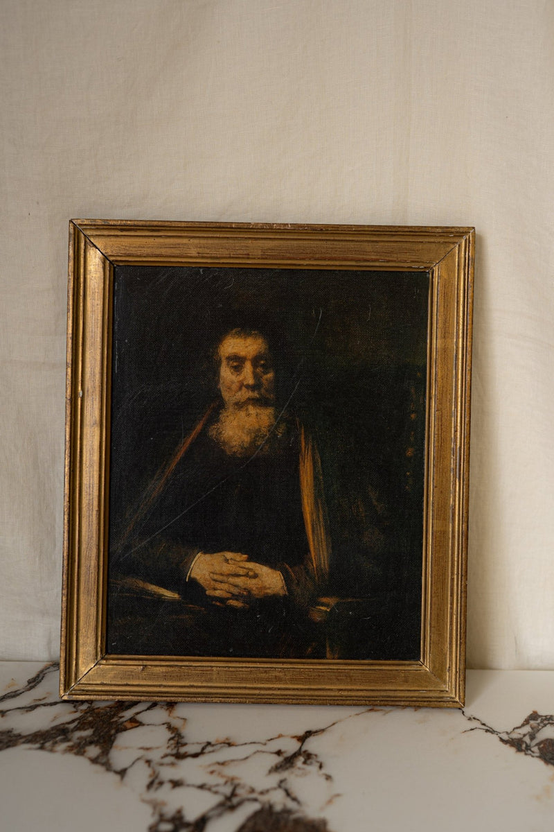 Rembrandt | Portrait of an Old Man (also known as Old Rabbi) - IDYLL MANOR