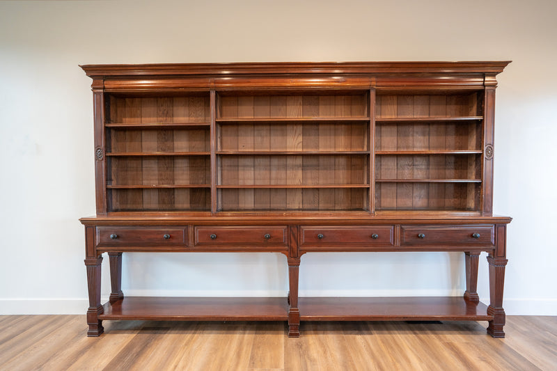 Antique Gillows Mahogany Library Bookcase - IDYLL MANOR