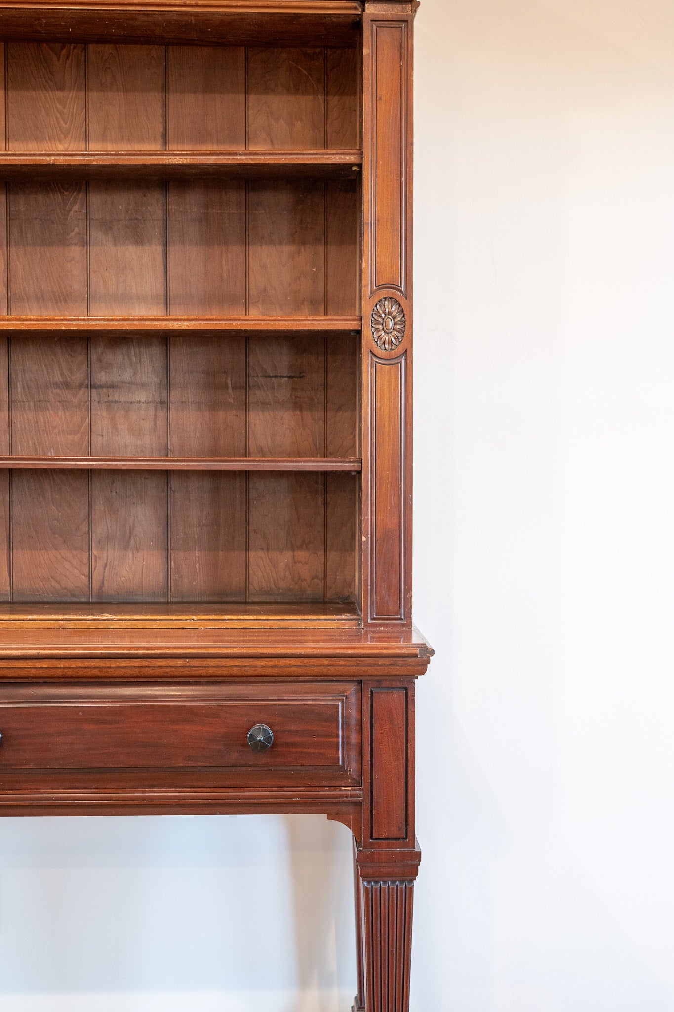 Antique Gillows Mahogany Library Bookcase - IDYLL MANOR