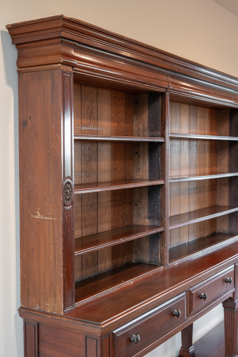 Antique Gillows Mahogany Library Bookcase - IDYLL MANOR