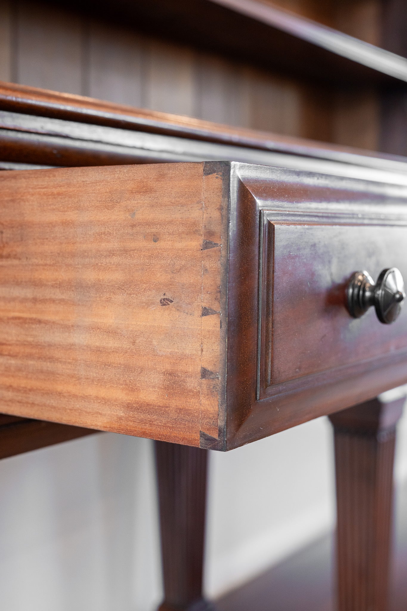 Antique Gillows Mahogany Library Bookcase - IDYLL MANOR