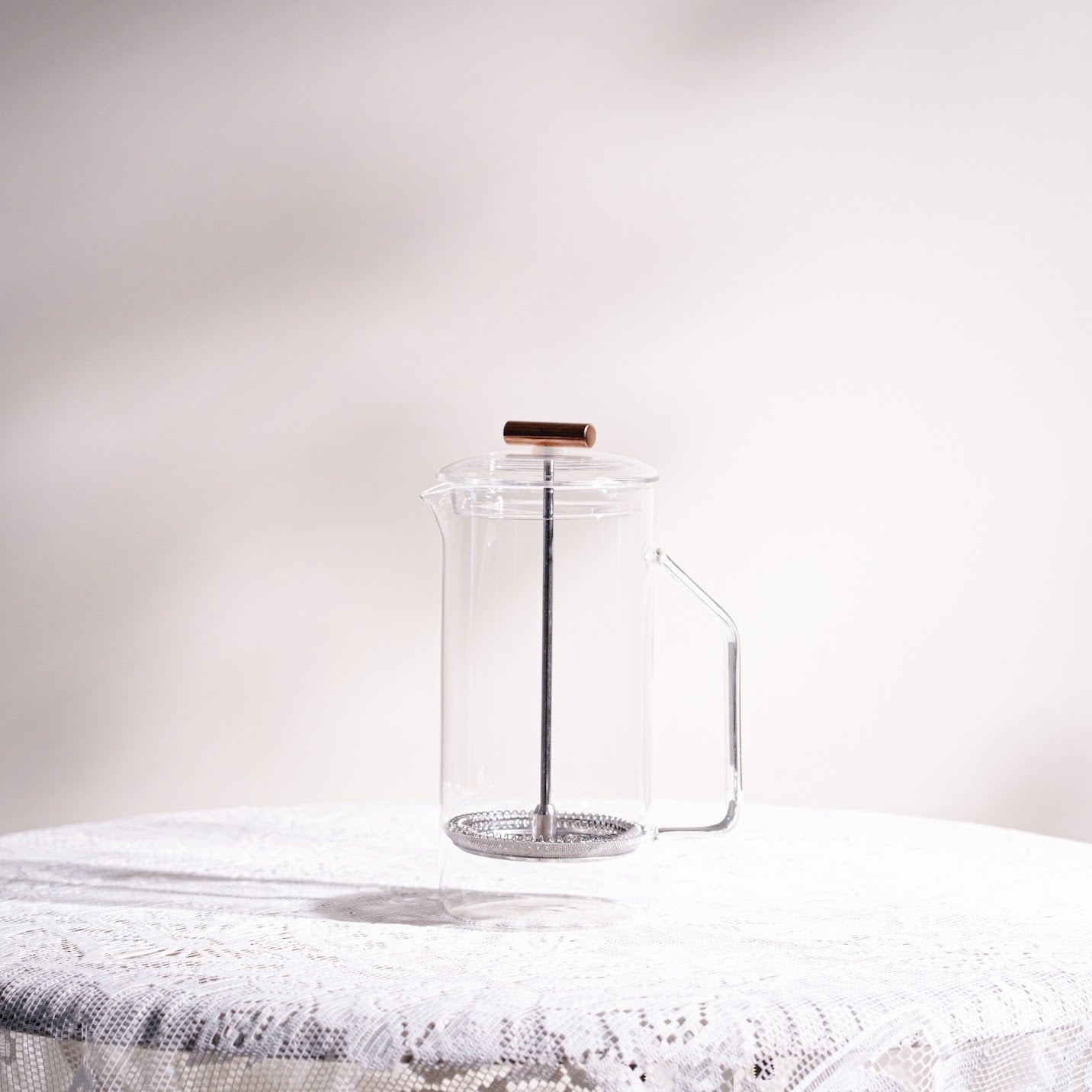 The Clear Glass French Press
