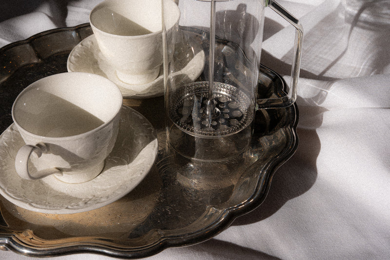 The Clear Glass French Press - IDYLL MANOR