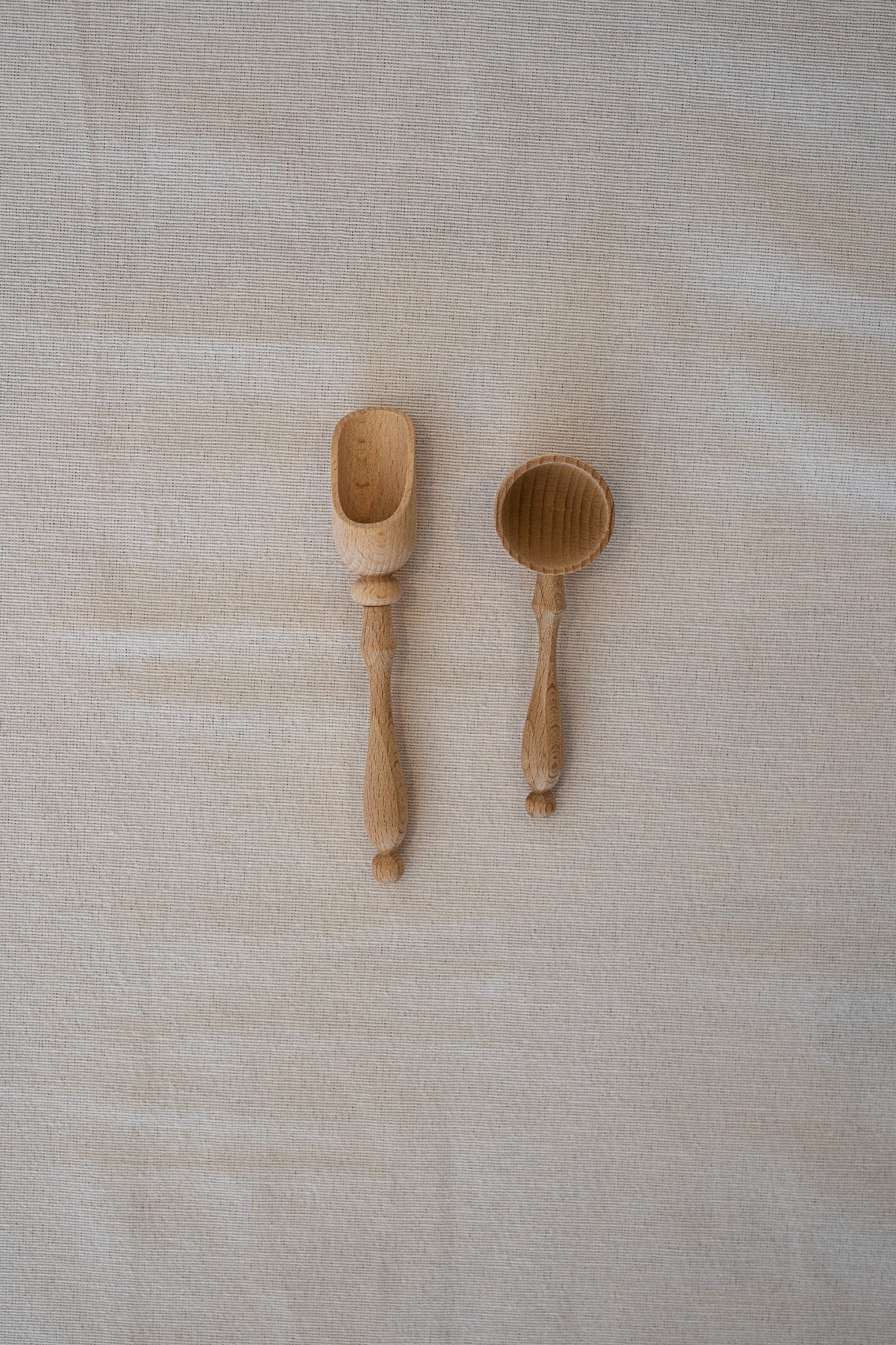 Beechwood Scooper Set | Set of 2