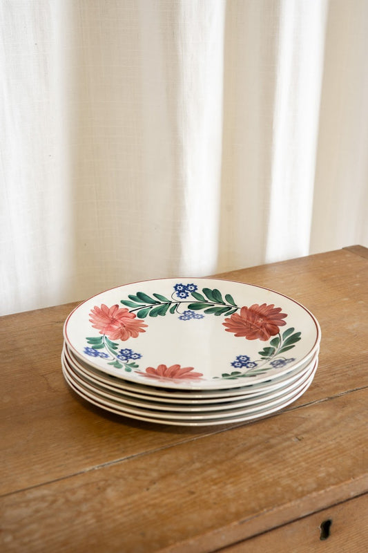 Staffordshire England Dinner Plate - IDYLL MANOR