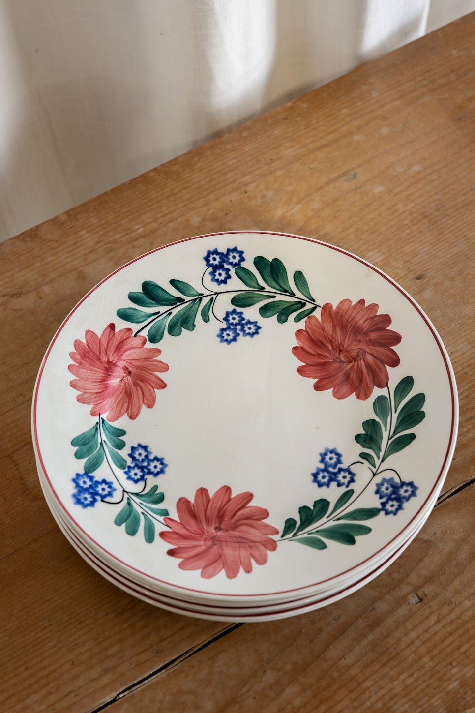 Staffordshire England Dinner Plate - IDYLL MANOR