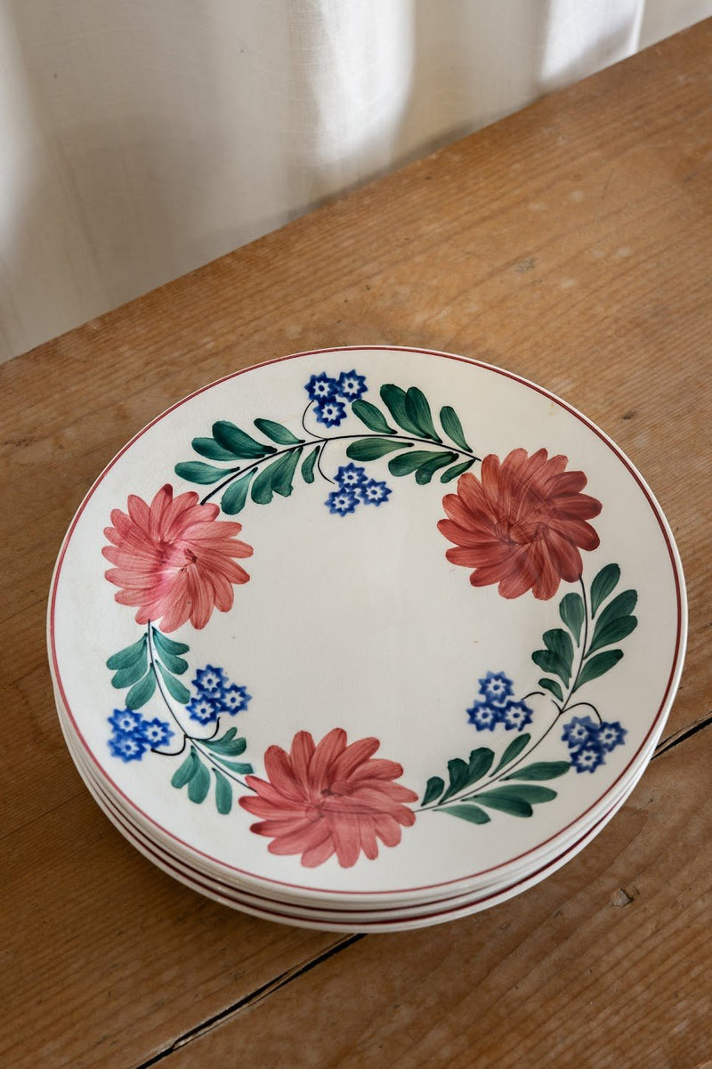 Staffordshire England Dinner Plate - IDYLL MANOR