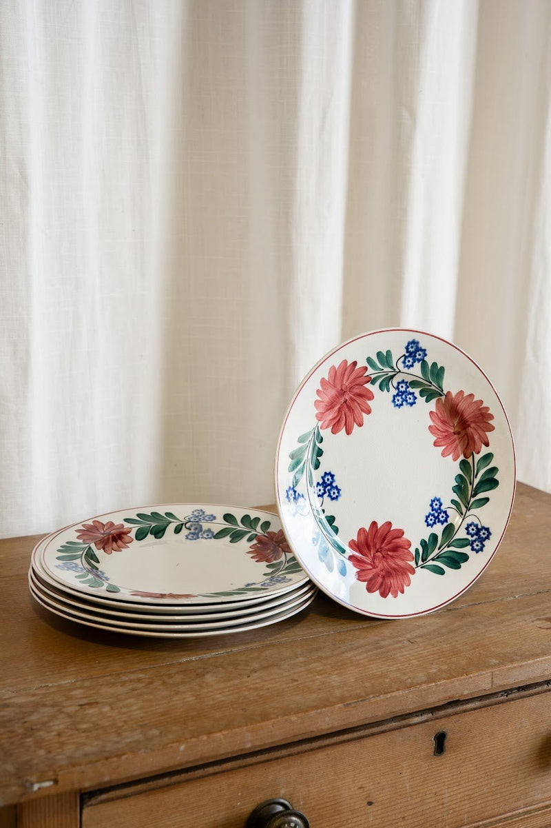 Staffordshire England Dinner Plate - IDYLL MANOR