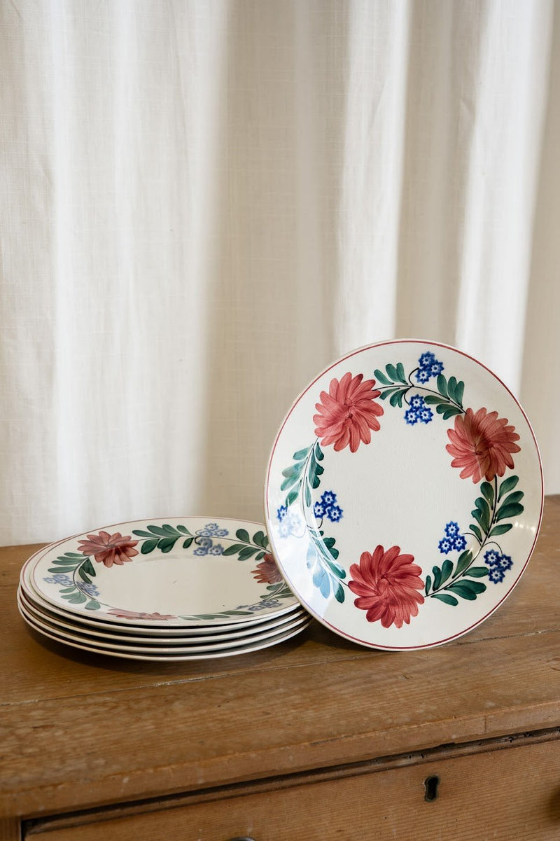 Staffordshire England Dinner Plate - IDYLL MANOR