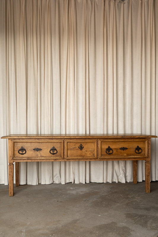 English Pine Kitchen Island, Server - IDYLL MANOR