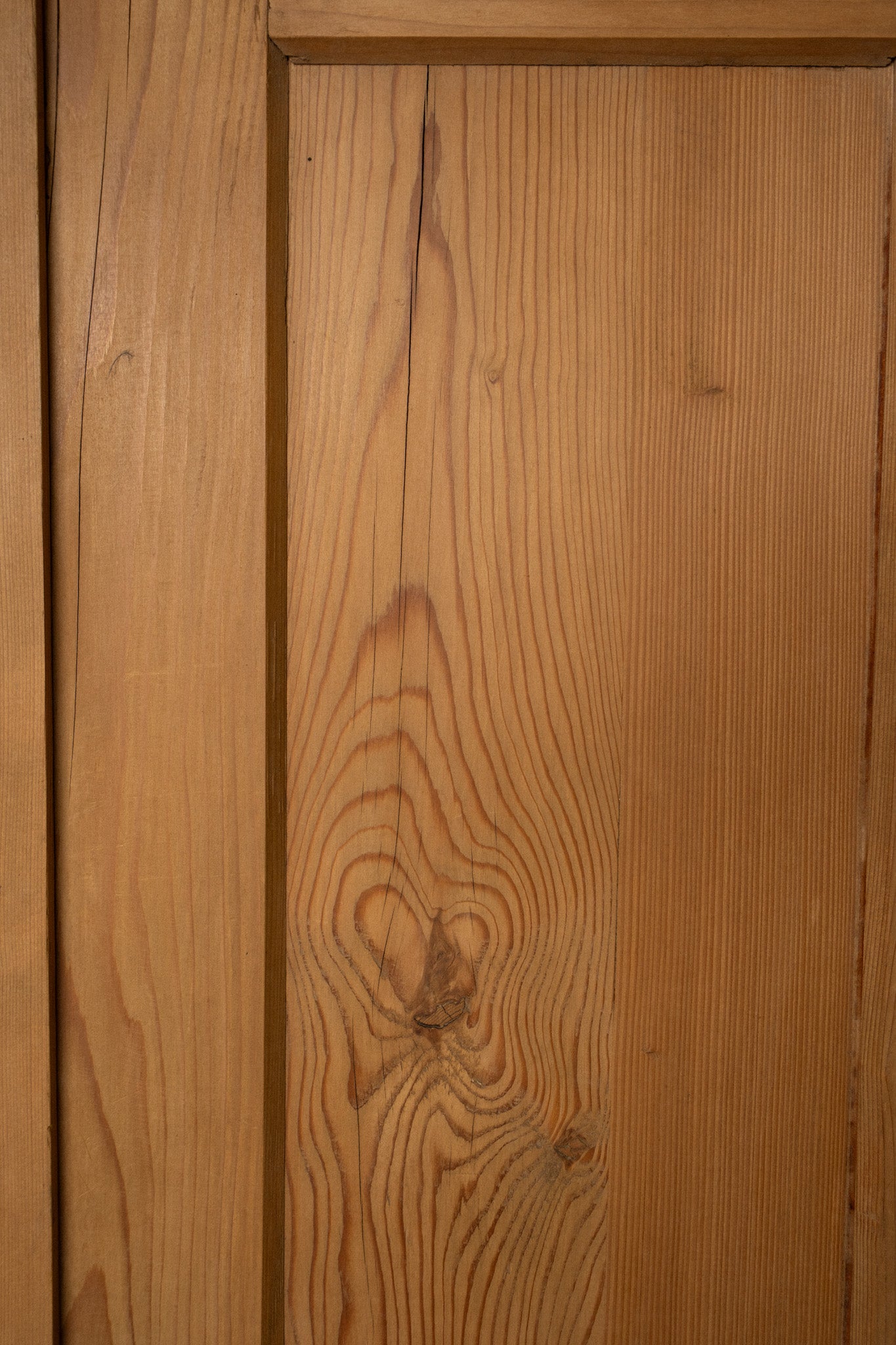 Pine Armoire | Silver Accents - IDYLL MANOR