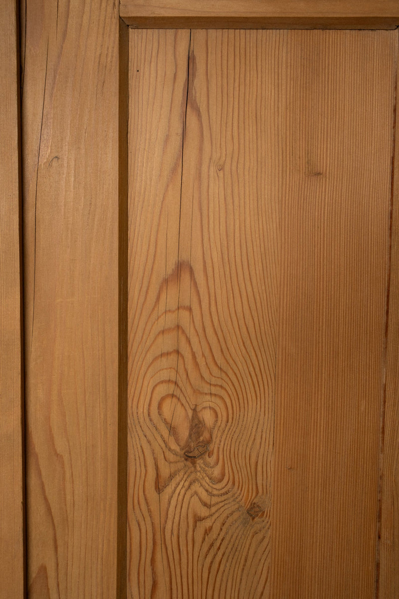 Pine Armoire | Silver Accents - IDYLL MANOR