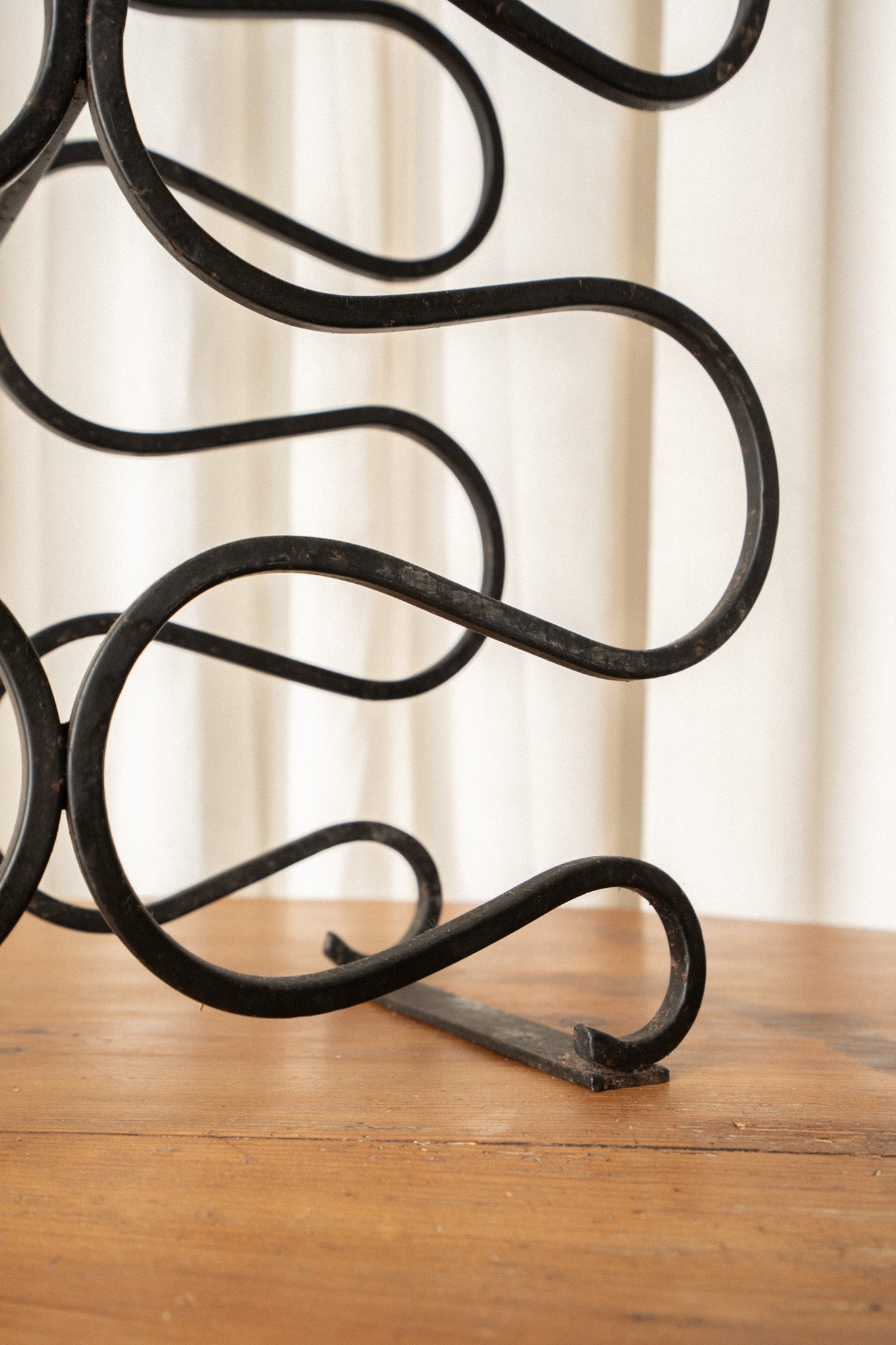 Iron Wine Rack | Style B