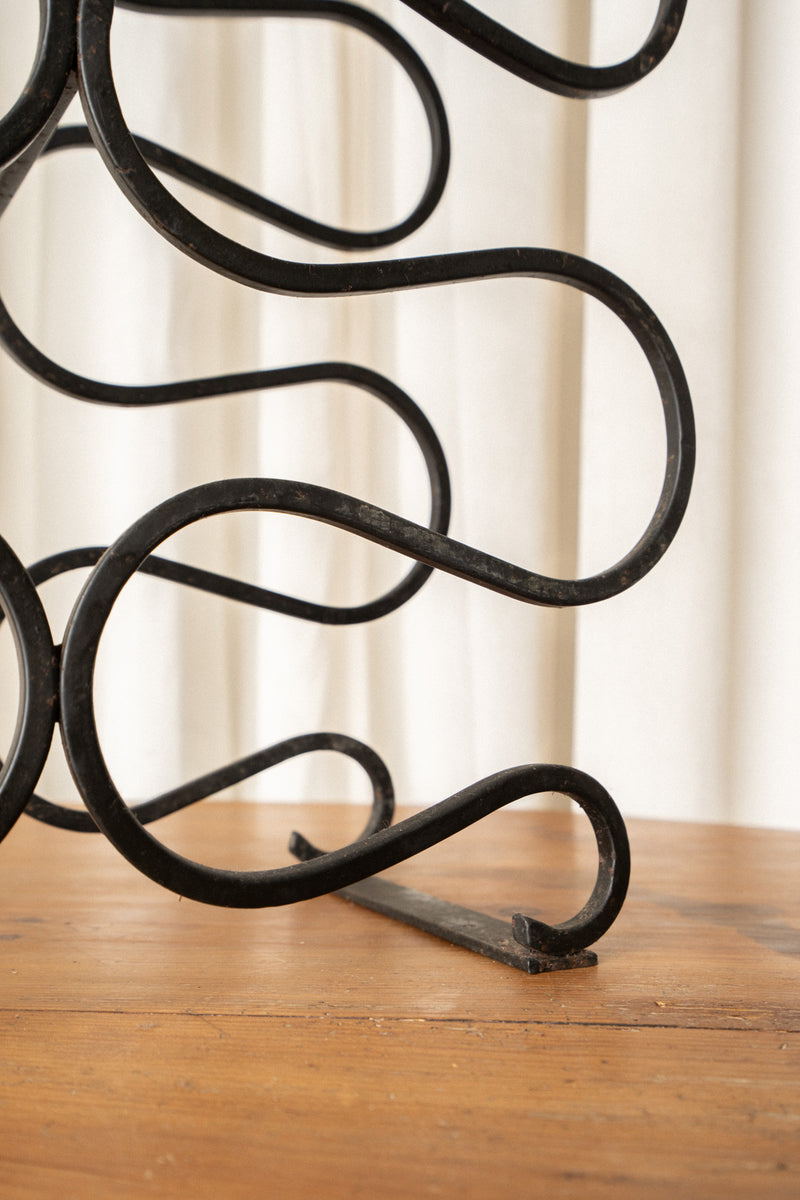 Iron Wine Rack | Style B