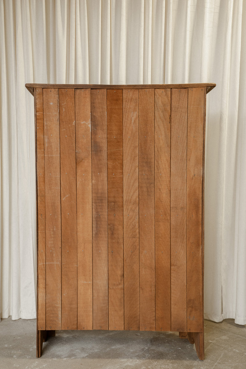 Spanish Oak Cupboard | Large 6 Door Carved Cabinet - IDYLL MANOR