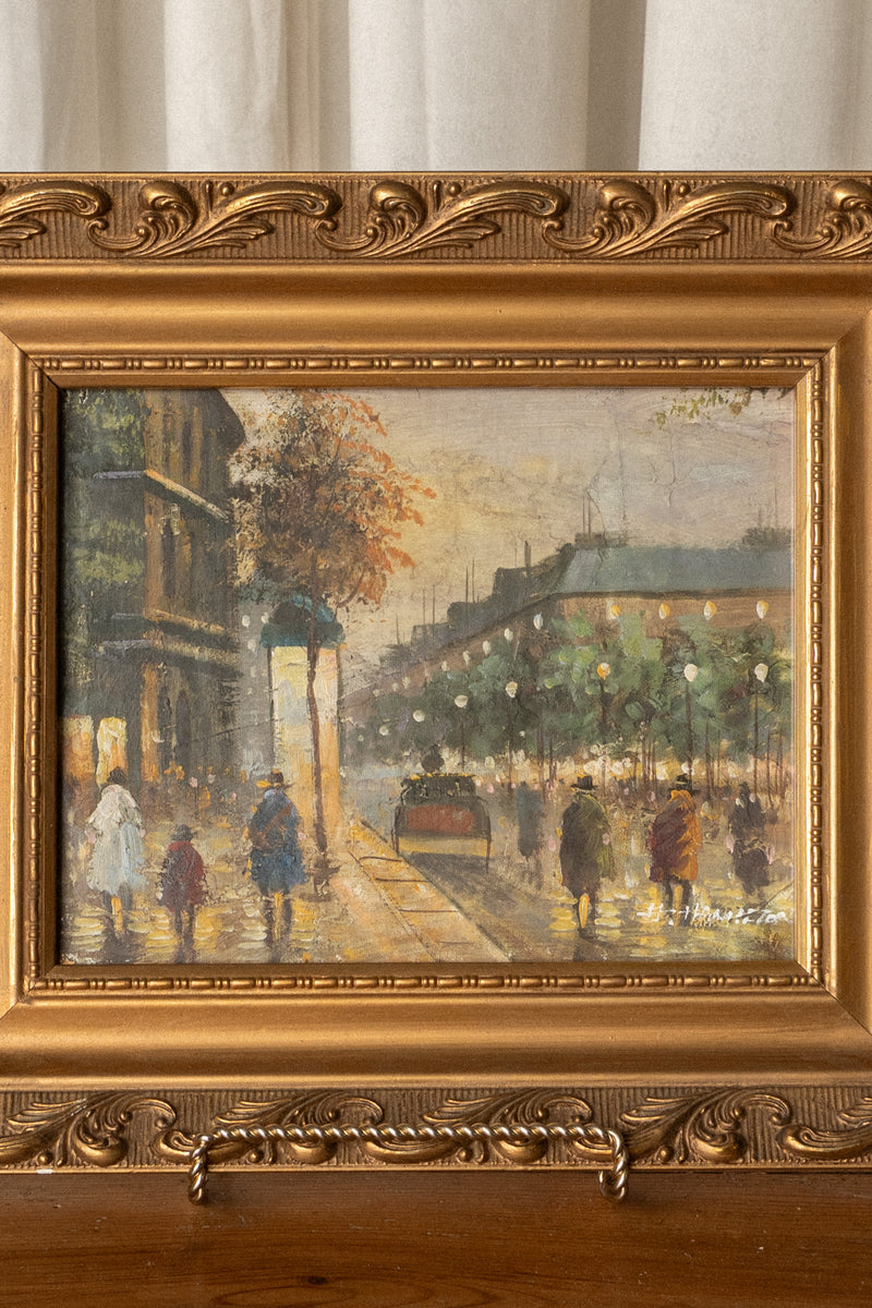 Early 20th Century Persian Scene | Signed Framed Artwork - IDYLL MANOR