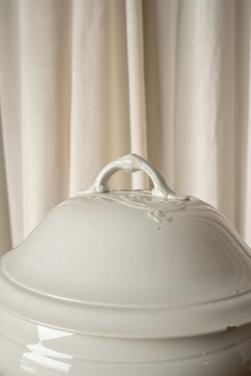 Antique French Soup Tureens with Lid - IDYLL MANOR