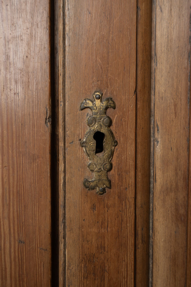 Rounded Corner Cabinet | Curved Back Cupboard - IDYLL MANOR