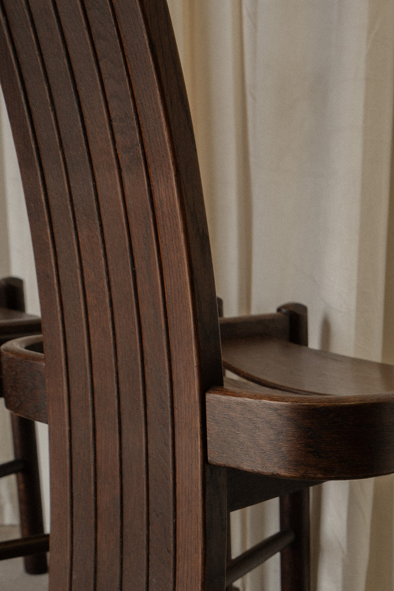 Brutalist Architectural Chairs | Set of 2 - IDYLL MANOR