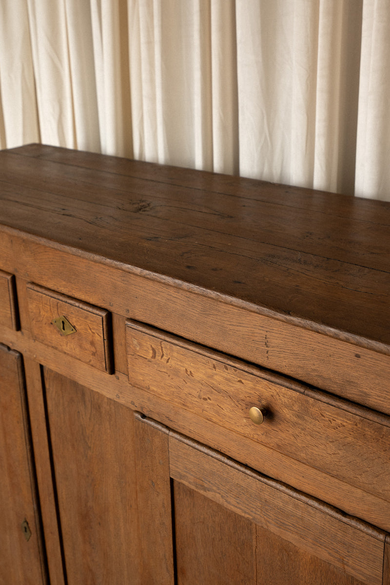 Antique French Oak Cupboard - IDYLL MANOR