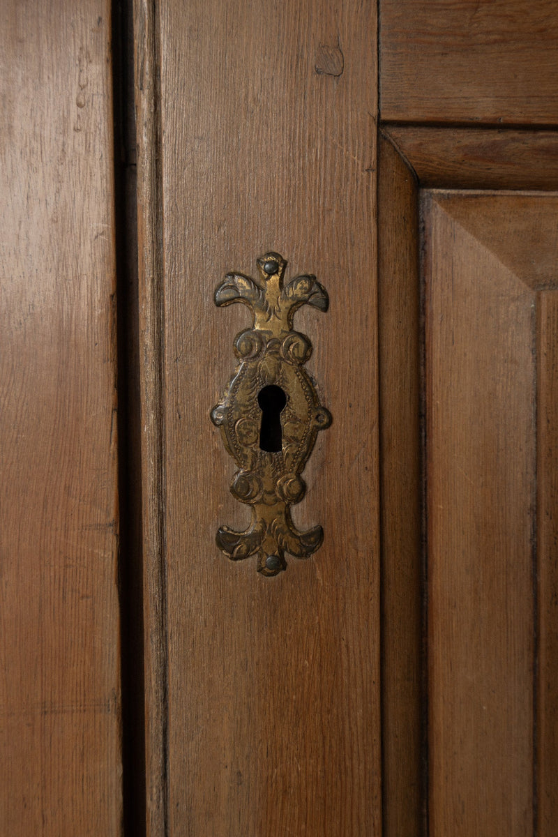 Rounded Corner Cabinet | Curved Back Cupboard - IDYLL MANOR