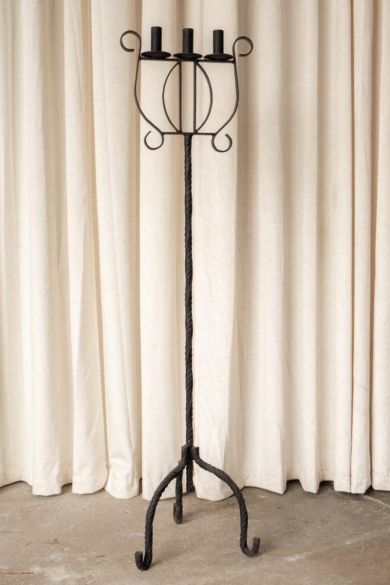 Antique Wrought Iron Candelabras - IDYLL MANOR