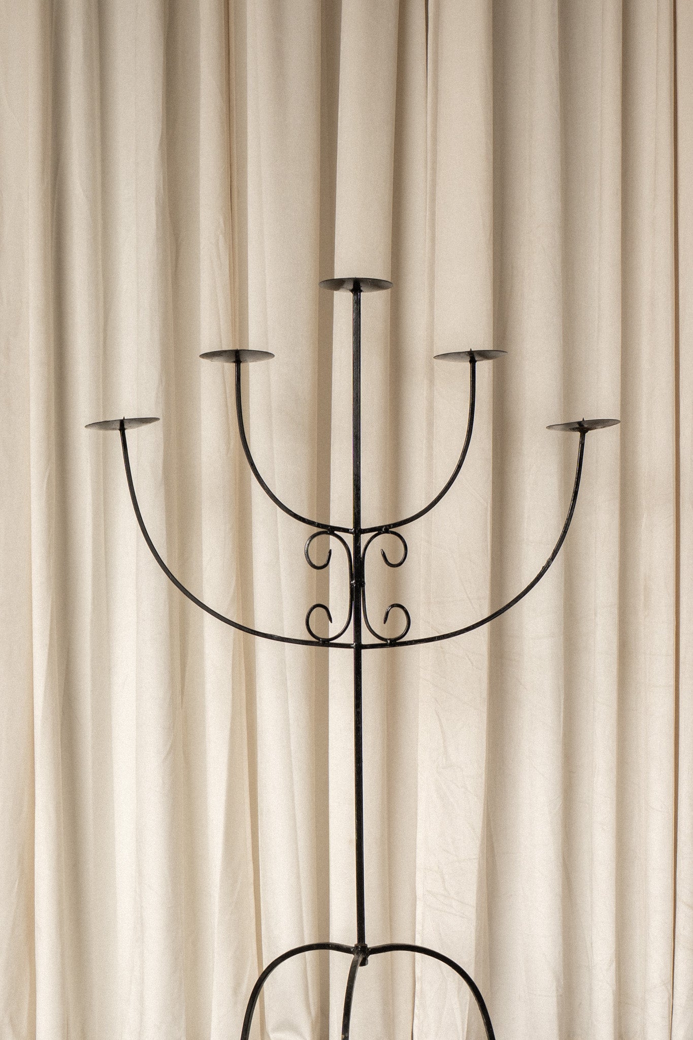 Antique Wrought Iron Candelabras - IDYLL MANOR