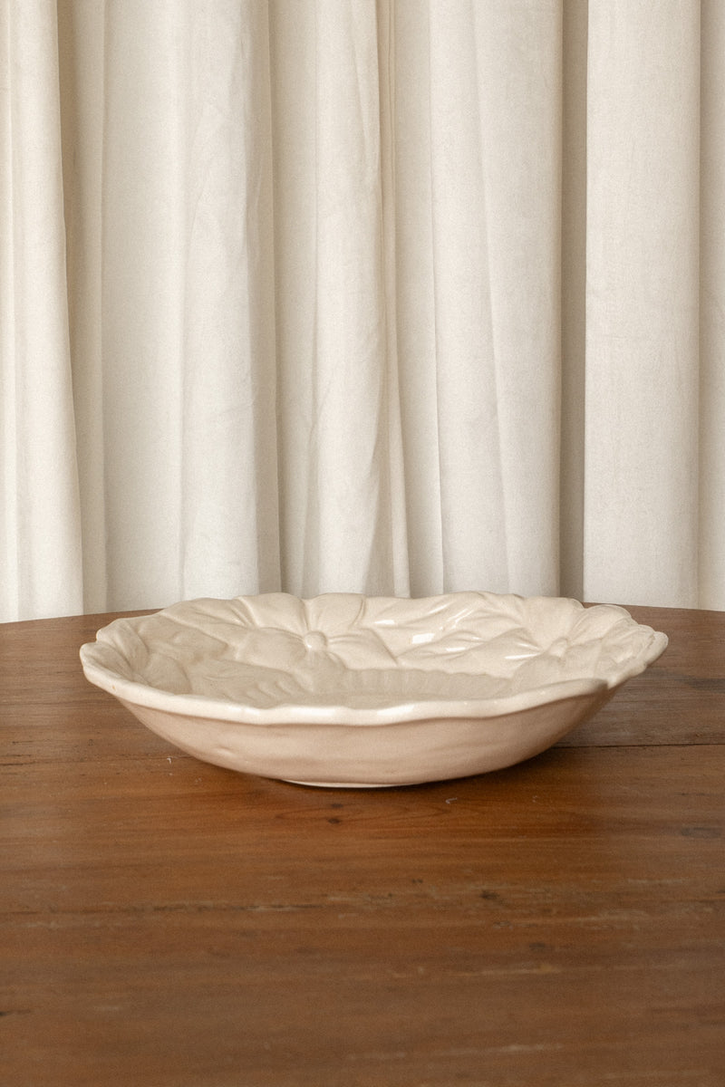 Cream Ceramic Bowl - IDYLL MANOR