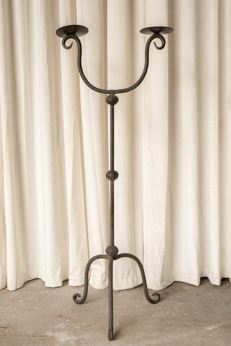 Antique Wrought Iron Candelabras - IDYLL MANOR