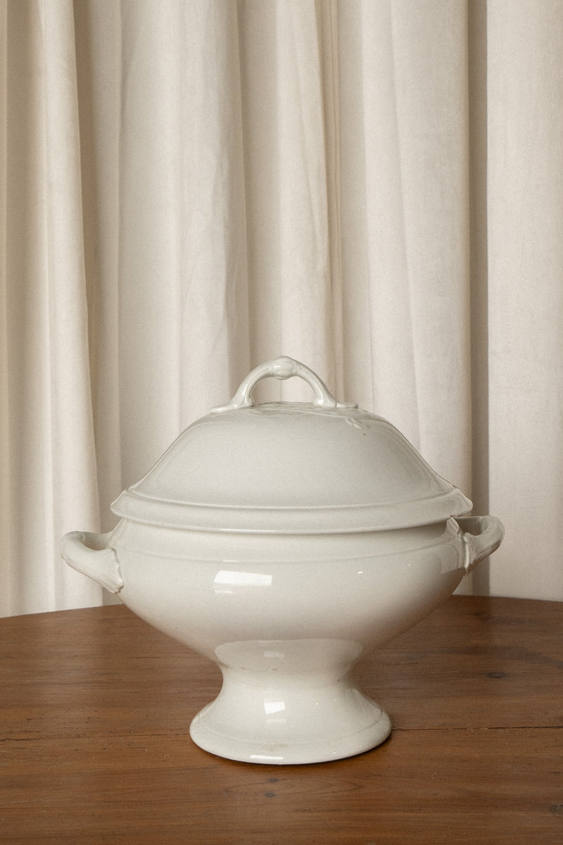 Antique French Soup Tureens with Lid - IDYLL MANOR