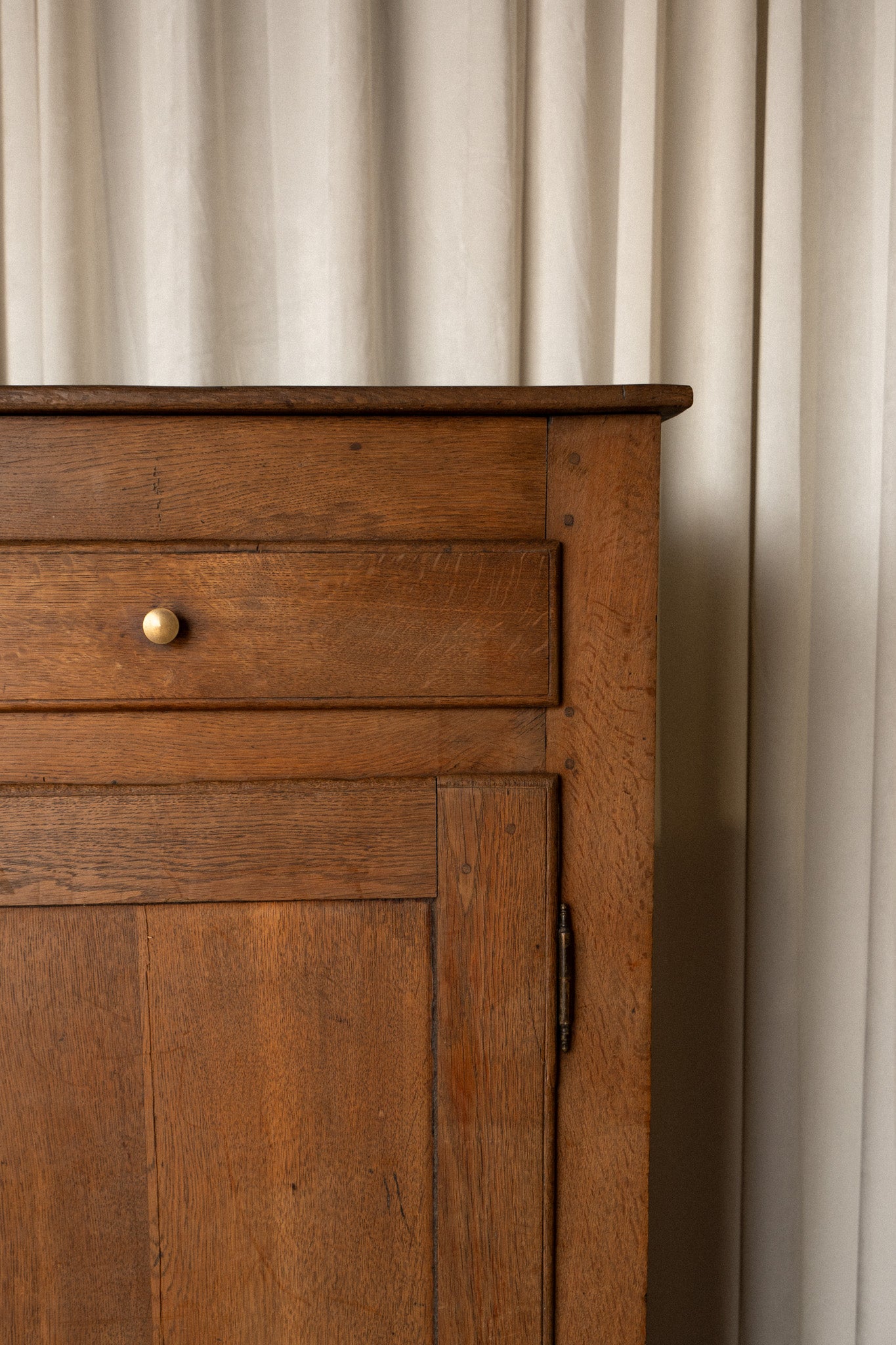 Antique French Oak Cupboard - IDYLL MANOR