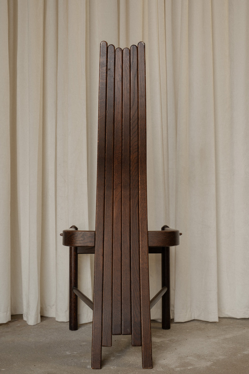 Brutalist Architectural Chairs | Set of 2 - IDYLL MANOR