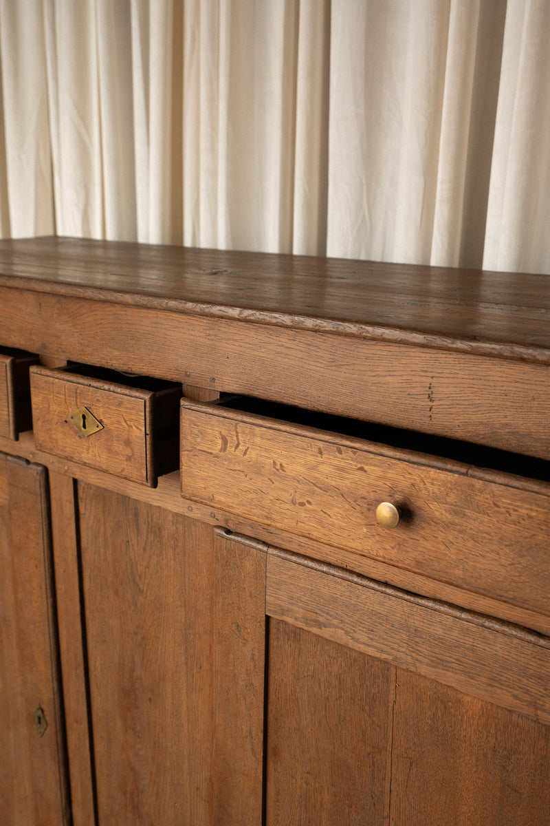 Antique French Oak Cupboard - IDYLL MANOR