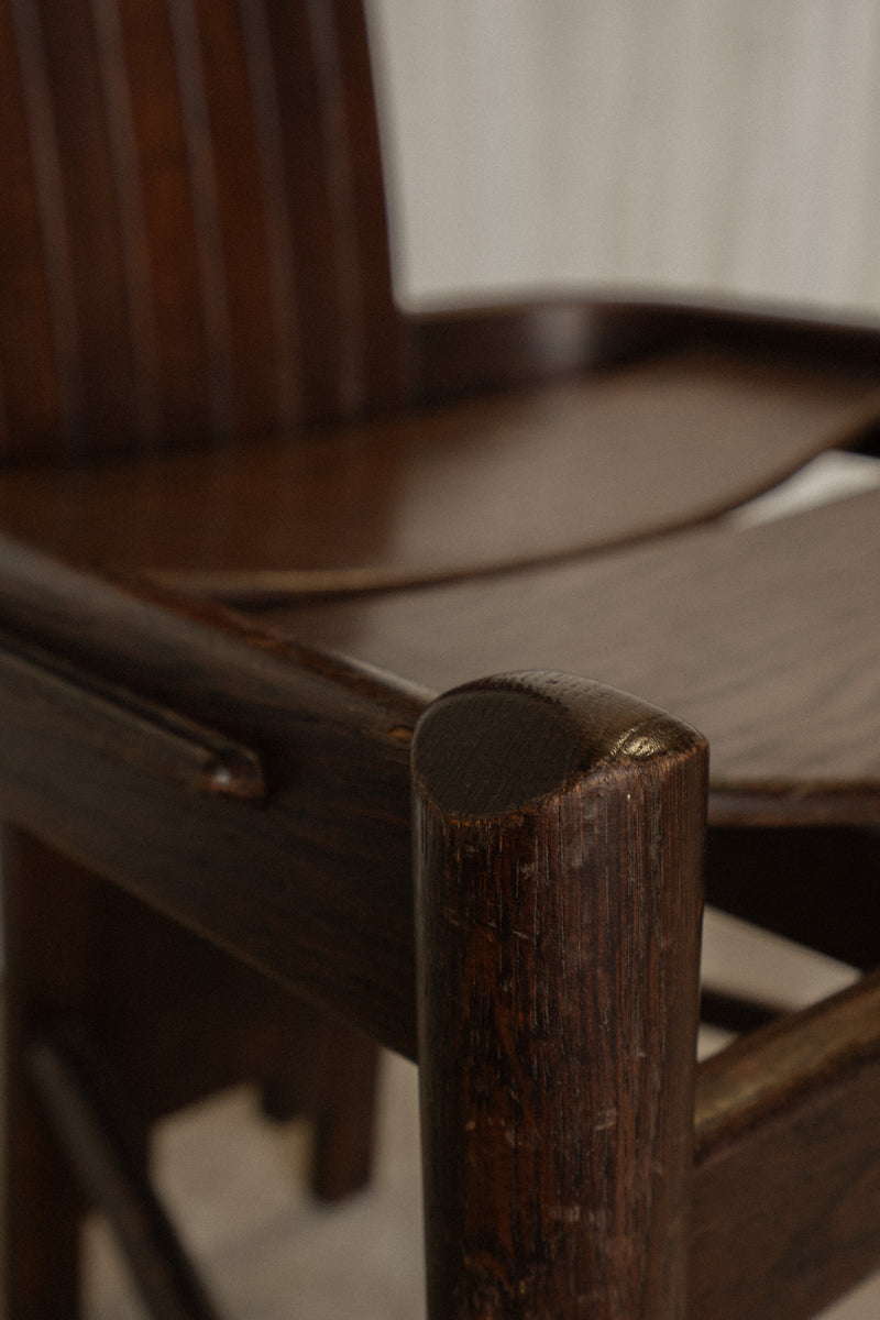 Brutalist Architectural Chairs | Set of 2 - IDYLL MANOR
