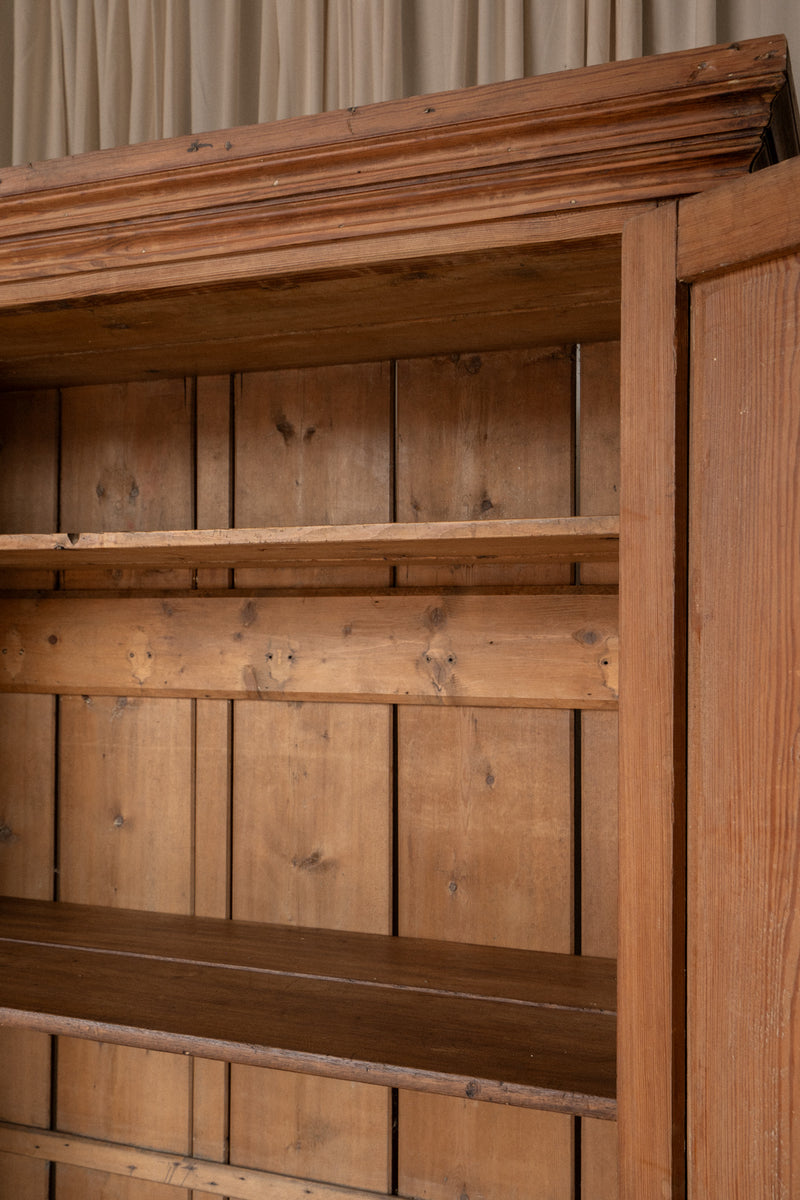 Pitch Pine School Cupboard | Arched Door Design - IDYLL MANOR