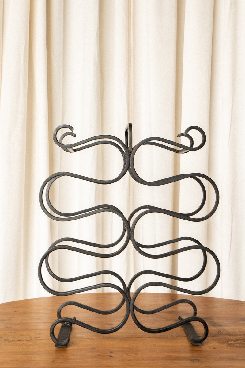 Iron Wine Rack | Style B