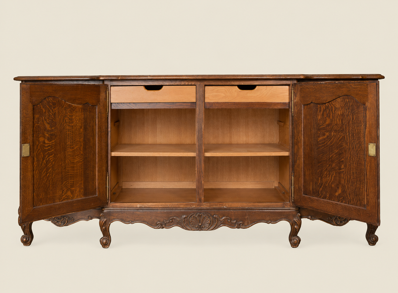 Vintage French Style Buffet Sideboard