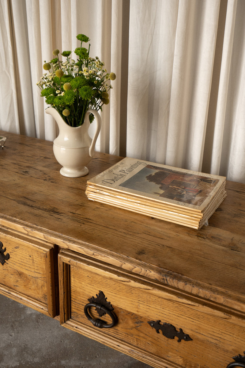 English Pine Kitchen Island, Server - IDYLL MANOR
