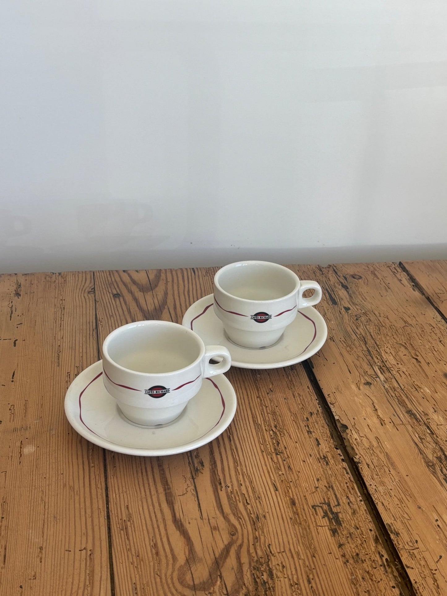 Cafés Richard Cup & Saucer - IDYLL MANOR