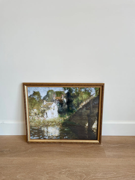 Framed Art Cottage Home