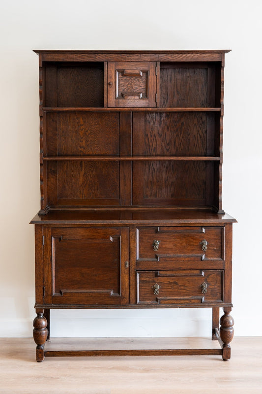 Dark Oak Kitchen Dresser - IDYLL MANOR