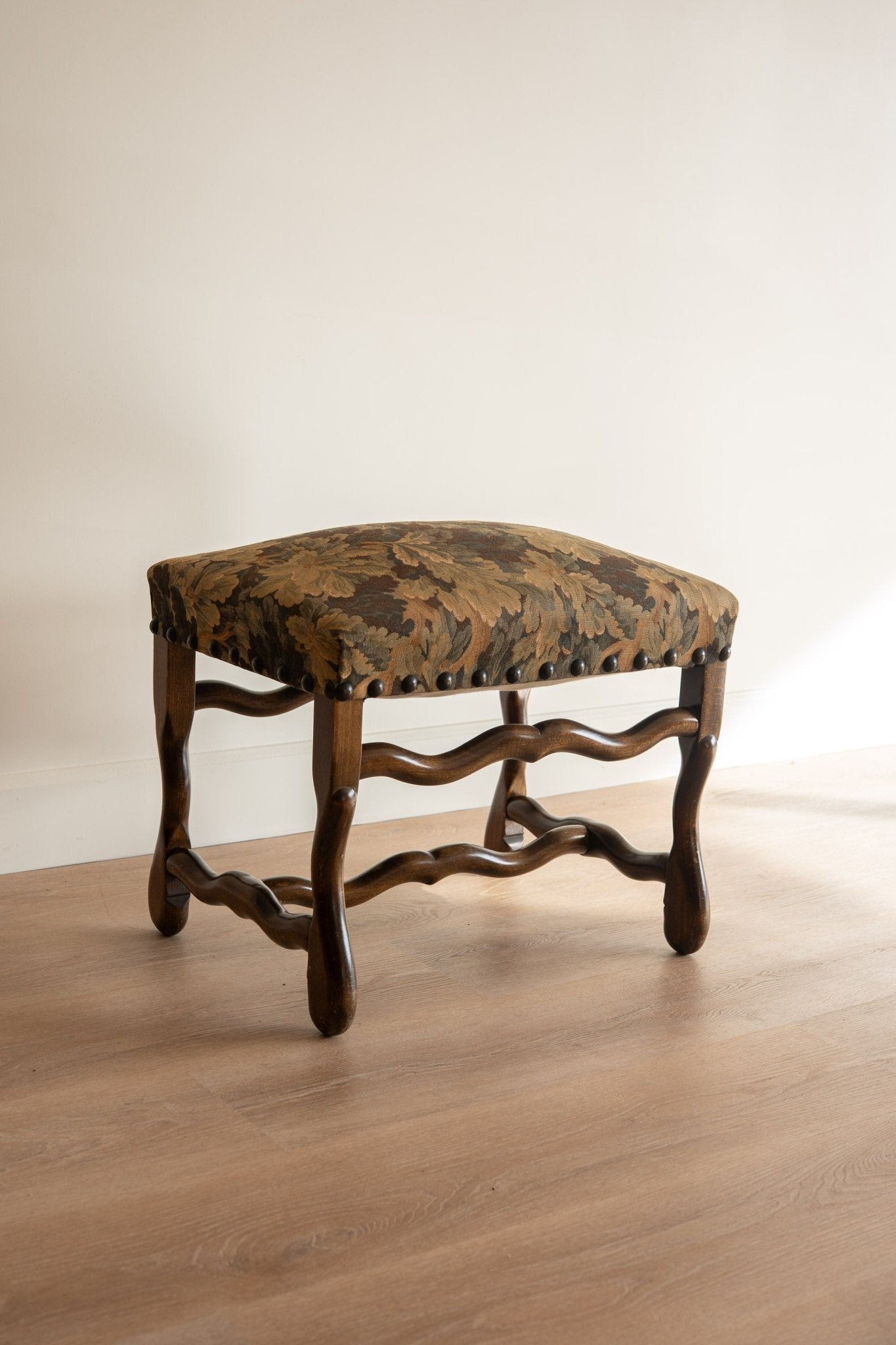 French Provincial Chairs & Footstool - IDYLL MANOR