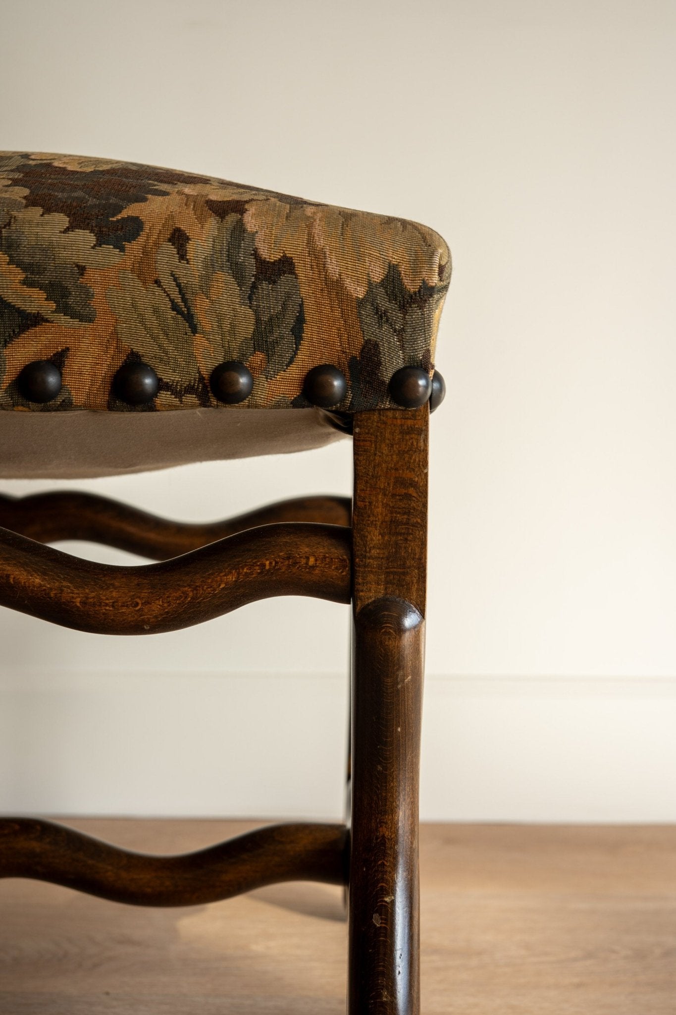 French Provincial Chairs & Footstool - IDYLL MANOR