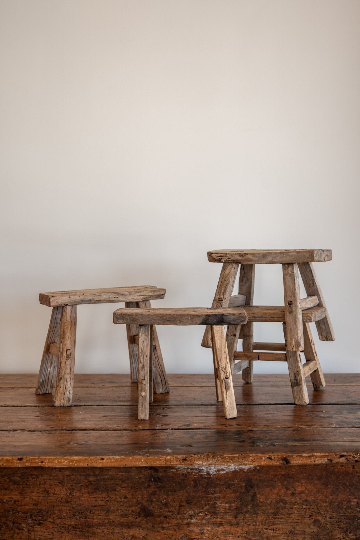 Mini Circle Stools - IDYLL MANOR