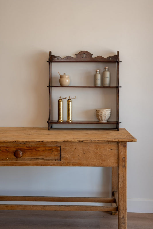 Oak Wall Shelf - IDYLL MANOR