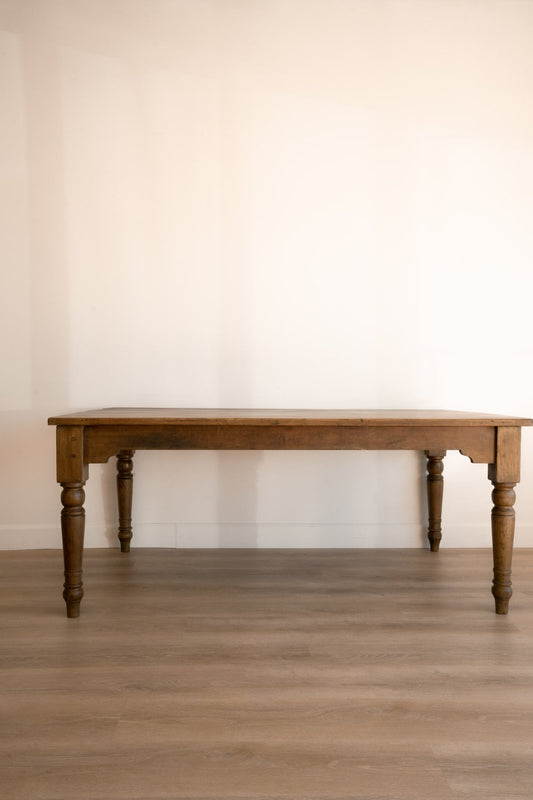 Large Early Victorian Pine Dairy Table - IDYLL MANOR